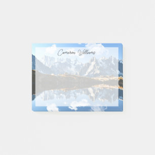 Gebirge Mont Blanc Massif, Frankreich Post-it Klebezettel