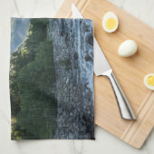 Gebirge | Mont Blanc Massif, Italien Geschirrtuch (Viertel Falte)