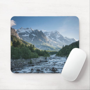 Gebirge   Mont Blanc Massif, Italien Mousepad