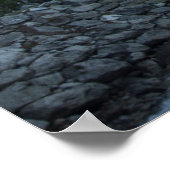 Gebirge | Mont Blanc Massif, Italien Poster (Ecke)