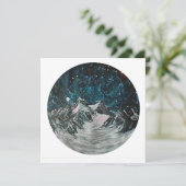 Gebirge nach Nachtkarte Karte (Stehend Vorderseite)