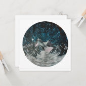 Gebirge nach Nachtkarte Karte (Vorderseite/Rückseite Beispiel)