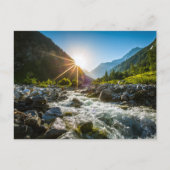 Gebirge | Nationalpark Hohe Tauern, Österreich Postkarte (Vorderseite)