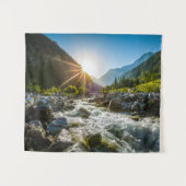 Gebirge | Nationalpark Hohe Tauern, Österreich Wandteppich (Vorderseite (Horizontal))