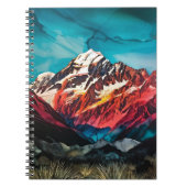 Gebirge | Notebook-Journal Notizblock (Vorderseite)