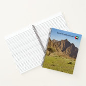 Gebirge Notizblock (Innenseite)