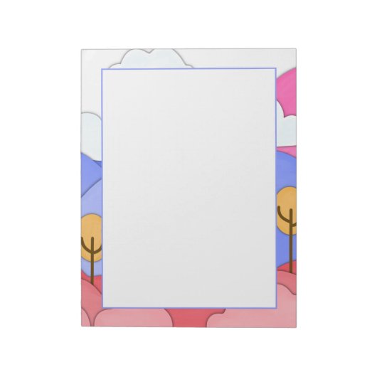 Gebirge Notizblock (Rotiert)