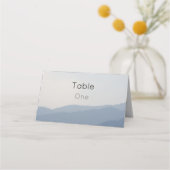 Gebirge Platzkarte (Vorderseite)