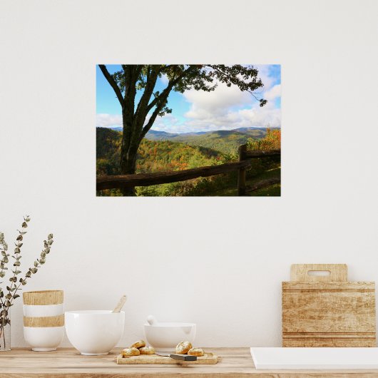 Gebirge Poster (Küche)