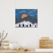 Gebirge Poster (Küche)