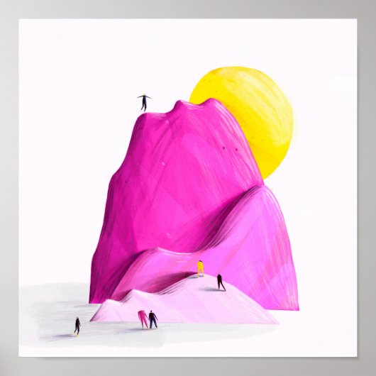 Gebirge Poster (Vorne)