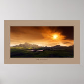 Gebirge Poster (Vorne)