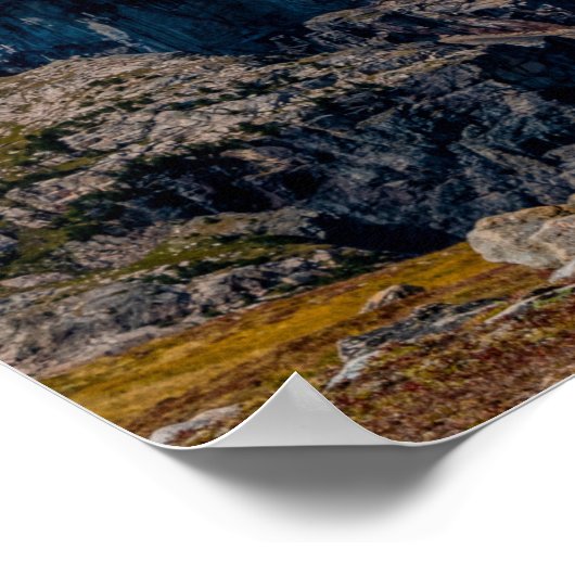 Gebirge Poster (Ecke)