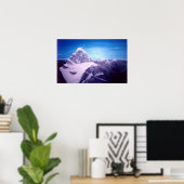 Gebirge Poster (Heimbüro)