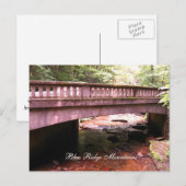 Gebirge Postkarte (Vorne/Hinten)