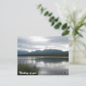 Gebirge Postkarte (Stehend Vorderseite)
