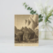 Gebirge Postkarte (Stehend Vorderseite)