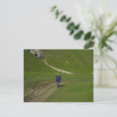 Gebirge Postkarte (Stehend Vorderseite)