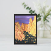 Gebirge Postkarte (Stehend Vorderseite)