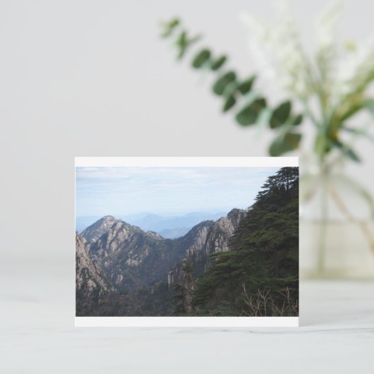 Gebirge Postkarte (Stehend Vorderseite)