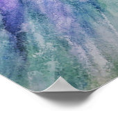 Gebirge Print 12 × 16" Poster (Ecke)