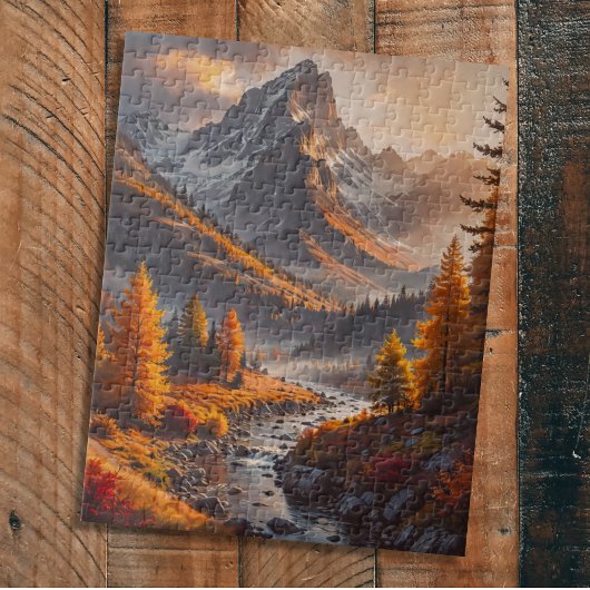 Gebirge Puzzle
