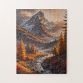 Gebirge Puzzle (Vertikal)