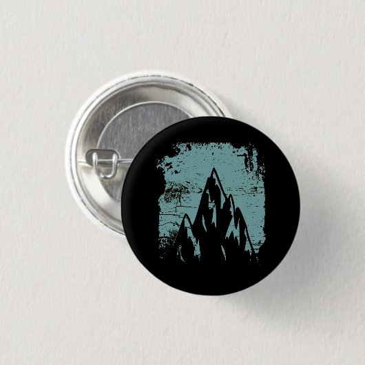 Gebirge Retrodesign Button (Vorne & Hinten)