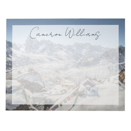 Gebirge | Rocky Mountains, Colorado Notizblock (Vorderseite)