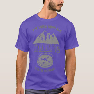 Gebirge rufen 2 an T-Shirt