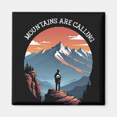 Gebirge rufen magnet (Vorne)