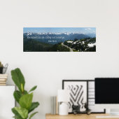 Gebirge rufen poster (Heimbüro)