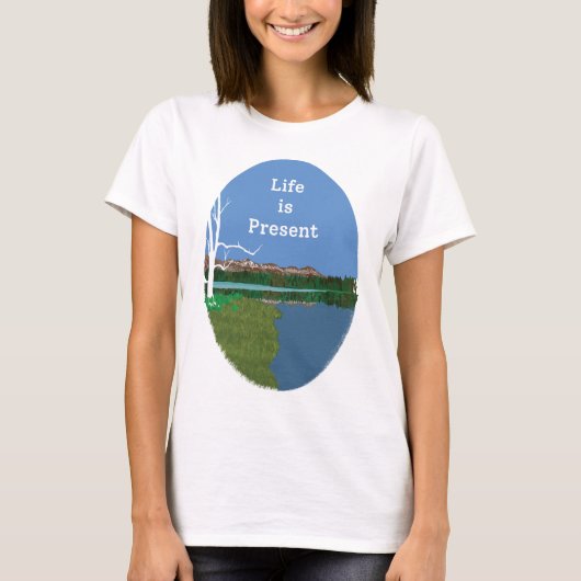 Gebirge ruft T - Shirt (Vorderseite)