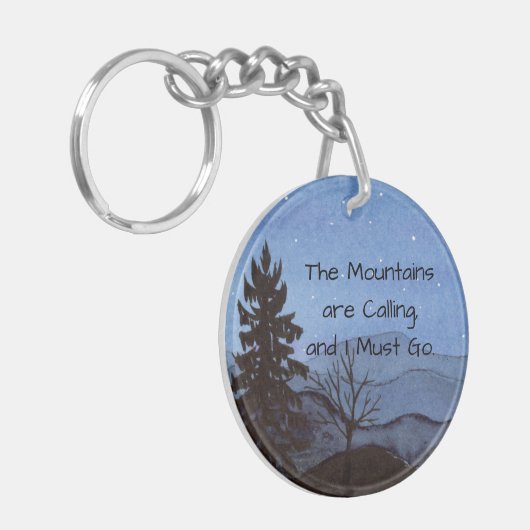 Gebirge Schlüsselanhänger (Vorderseite links)