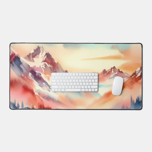 Gebirge Schreibtischunterlage (Tastatur & Maus)