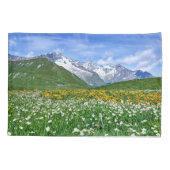 Gebirge | Schweizer Alpenfrühling Kissenbezug (Rückseite)