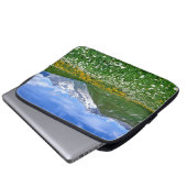 Gebirge | Schweizer Alpenfrühling Laptopschutzhülle (Vorne Knopf)