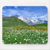 Gebirge | Schweizer Alpenfrühling Mousepad (Vorne)