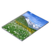 Gebirge | Schweizer Alpenfrühling Notizblock (Linke Seite)