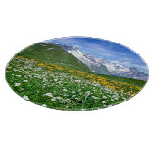 Gebirge | Schweizer Alpenfrühling Schneidebrett (Ecke)