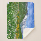 Gebirge | Schweizer Alpenfrühling Sherpadecke (Vorderseite)