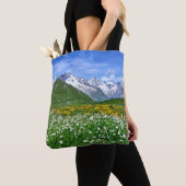 Gebirge | Schweizer Alpenfrühling Tasche (Von Nahem)