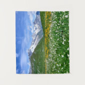 Gebirge | Schweizer Alpenfrühling Wandteppich (Vorderseite)