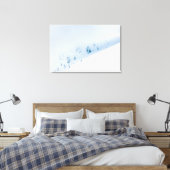 Gebirge: Sonne und Wolken, gefroren Leinwanddruck (Insitu (Schlafzimmer))