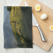 Gebirge | Spitzingsee, Schweizer Alpen Geschirrtuch (Viertel Falte)