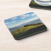 Gebirge | Spitzingsee, Schweizer Alpen Getränkeuntersetzer (Linke Seite)