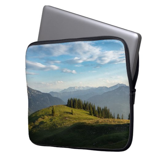 Gebirge | Spitzingsee, Schweizer Alpen Laptopschutzhülle (Vorderseite Links)