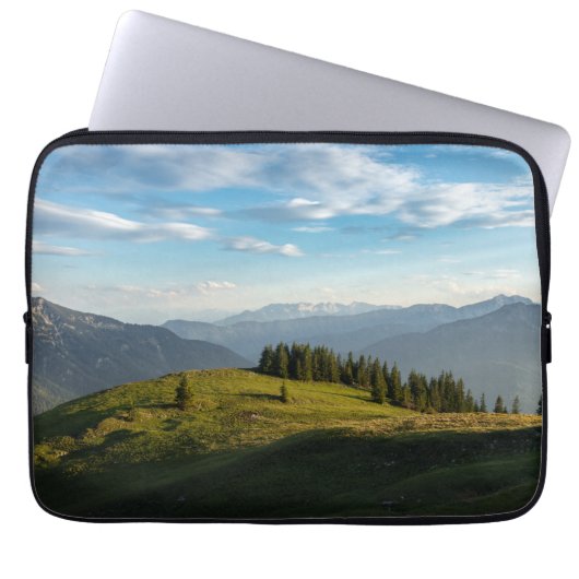 Gebirge | Spitzingsee, Schweizer Alpen Laptopschutzhülle (Vorderseite)