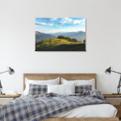 Gebirge | Spitzingsee, Schweizer Alpen Leinwanddruck (Insitu (Schlafzimmer))
