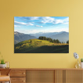 Gebirge | Spitzingsee, Schweizer Alpen Leinwanddruck (Insitu (Wohnzimmer))